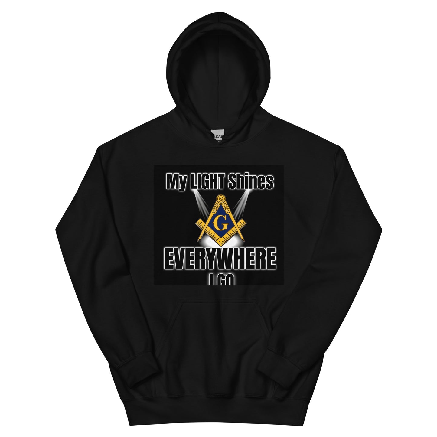 My Light Shines Mens Hoodie