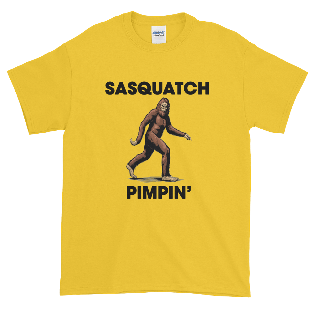 Sasquatch Pimpin' TEE - (CypherPodcast)