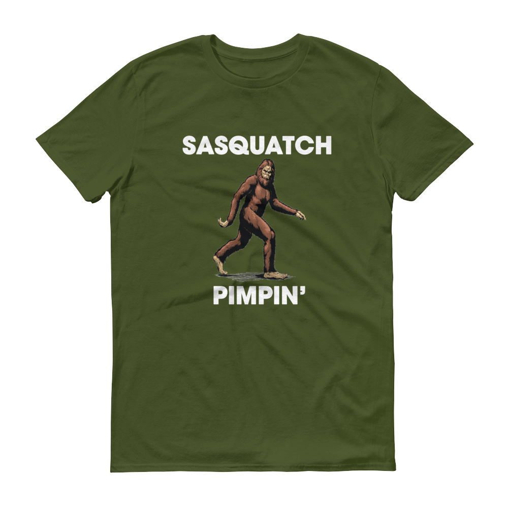 Sasquatch Pimpin' TEE - (CypherPodcast)
