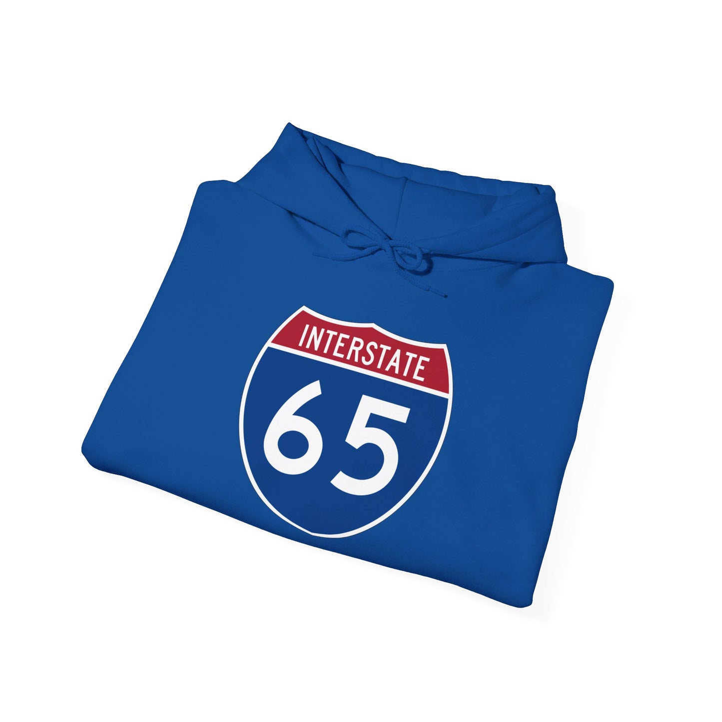 Hooded Sweatshirt - Interstate 65 North or South