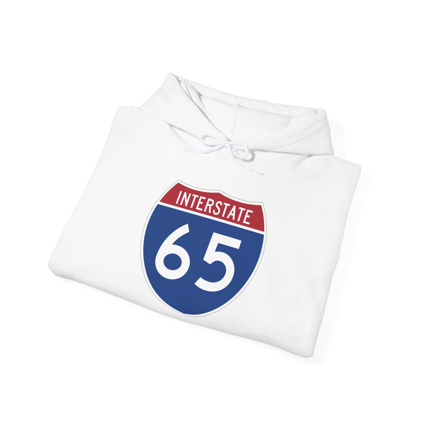 Hooded Sweatshirt - Interstate 65 North or South