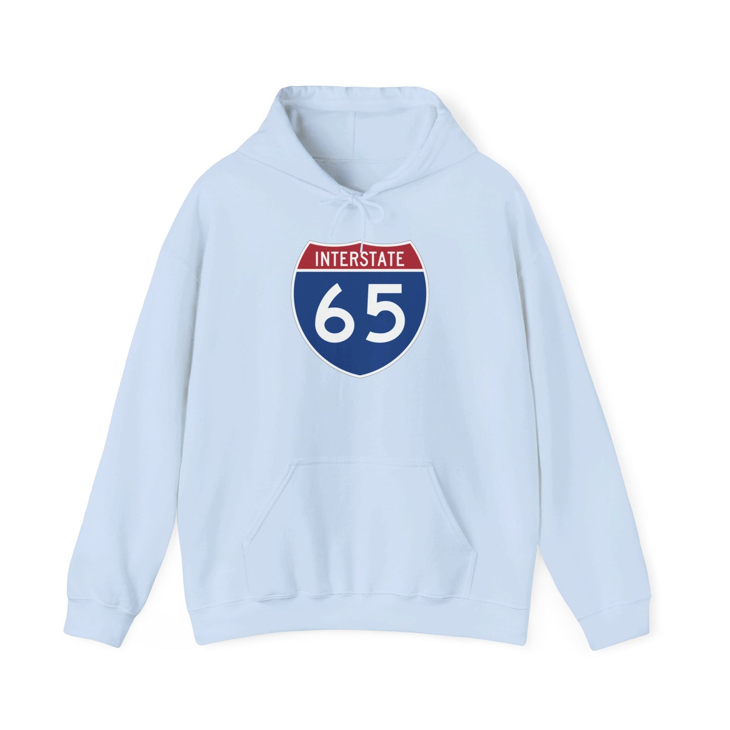 Hooded Sweatshirt - Interstate 65 North or South