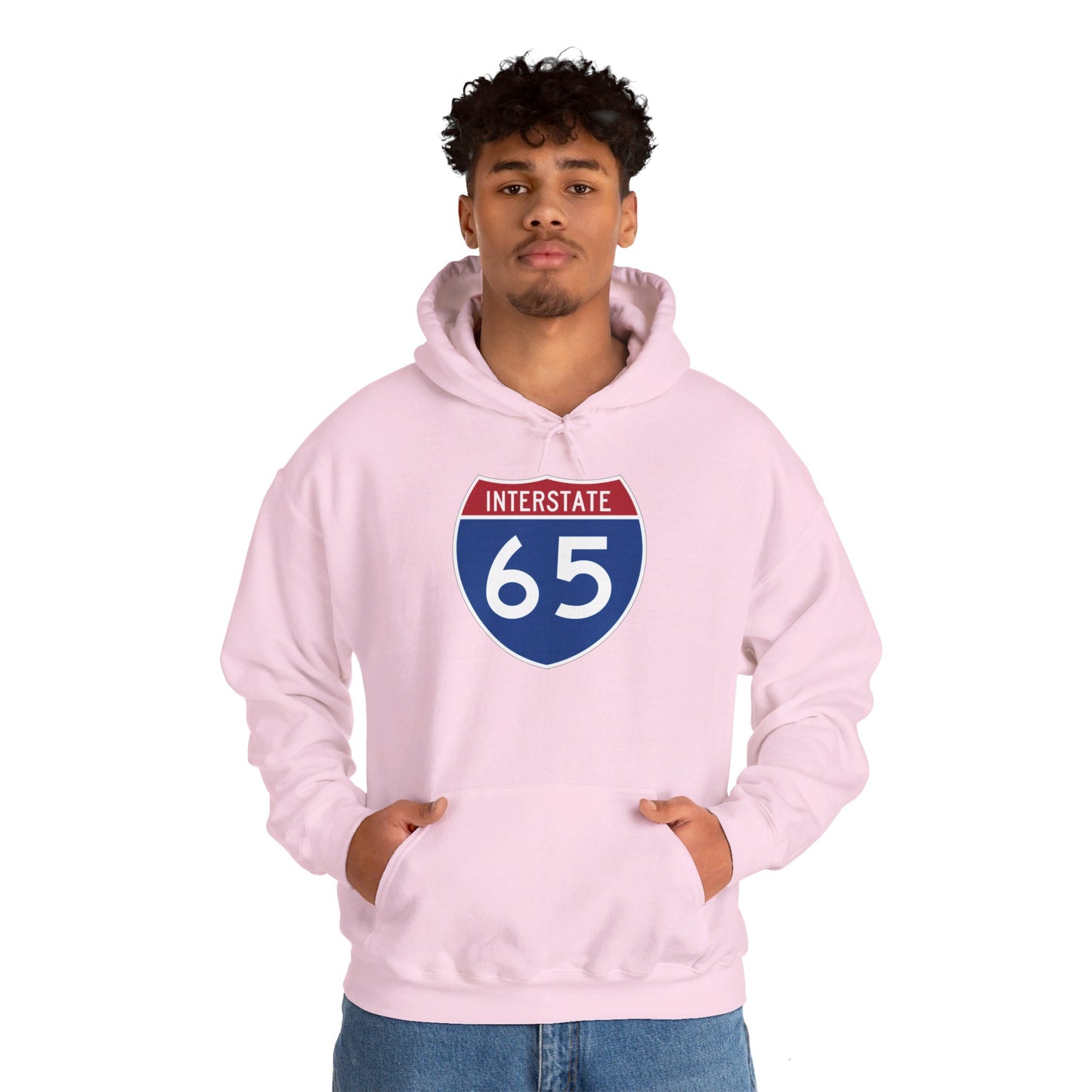 Hooded Sweatshirt - Interstate 65 North or South