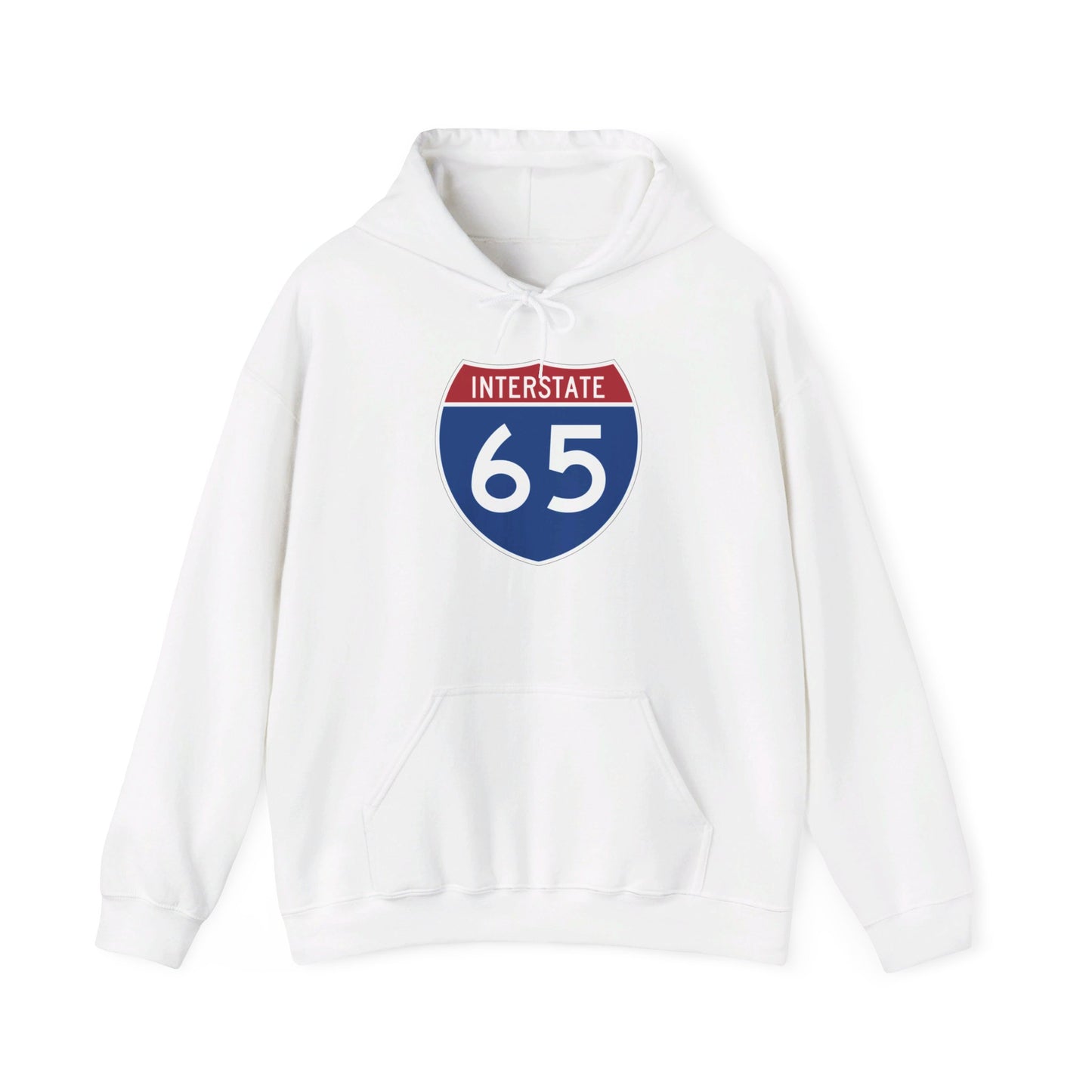 Hooded Sweatshirt - Interstate 65 North or South