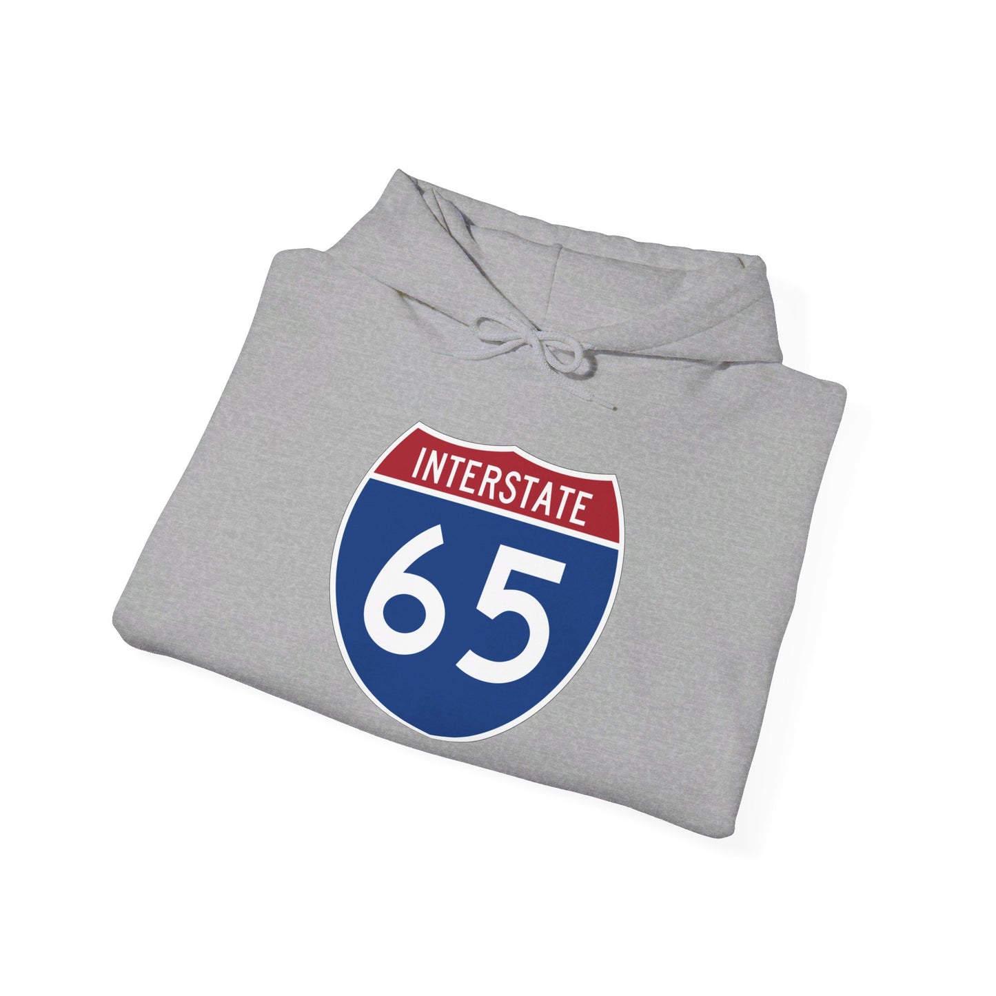 Hooded Sweatshirt - Interstate 65 North or South