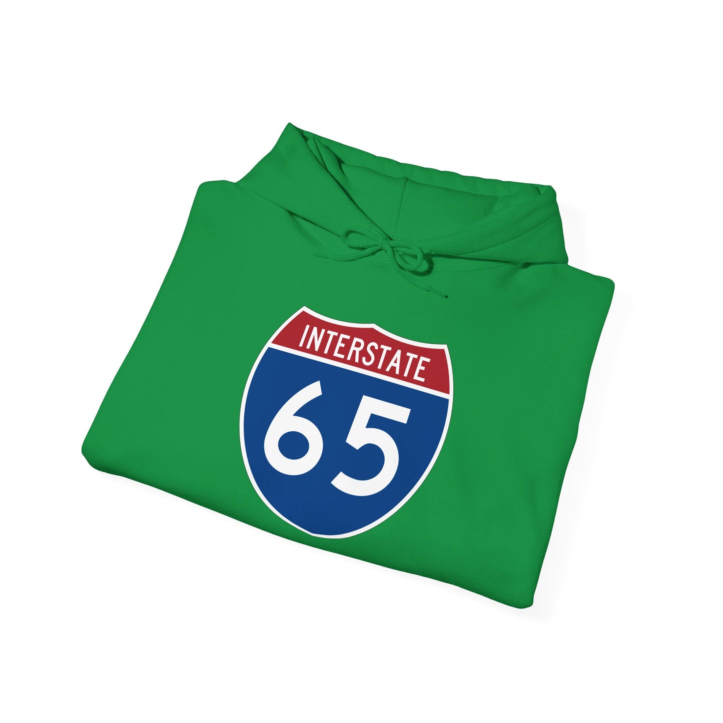 Hooded Sweatshirt - Interstate 65 North or South