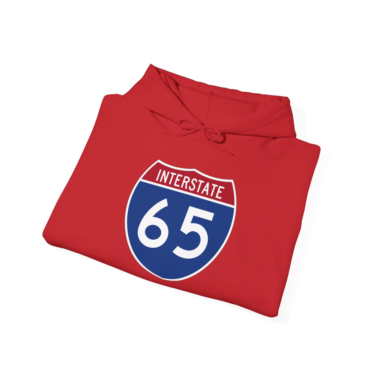 Hooded Sweatshirt - Interstate 65 North or South