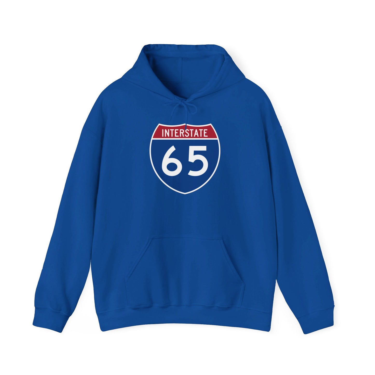 Hooded Sweatshirt - Interstate 65 North or South