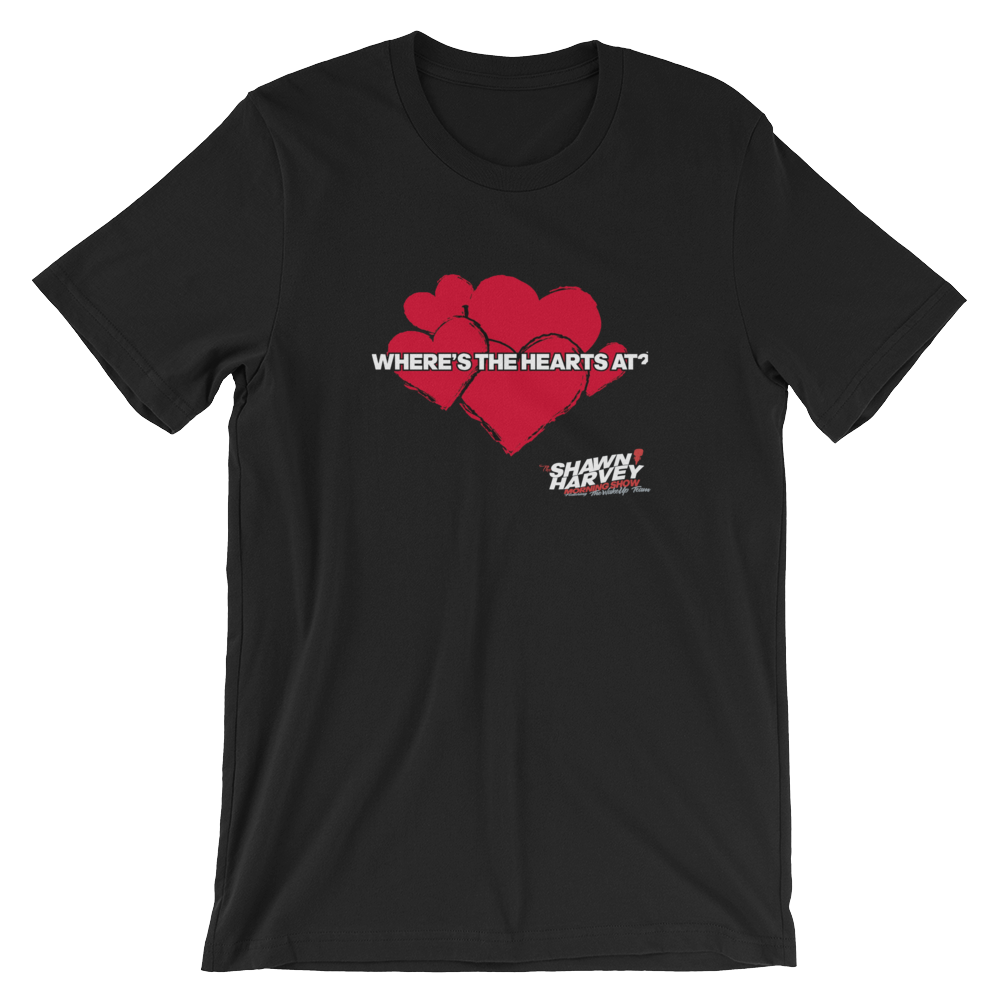 Shawn Harvey Morning Show HEARTS Tee