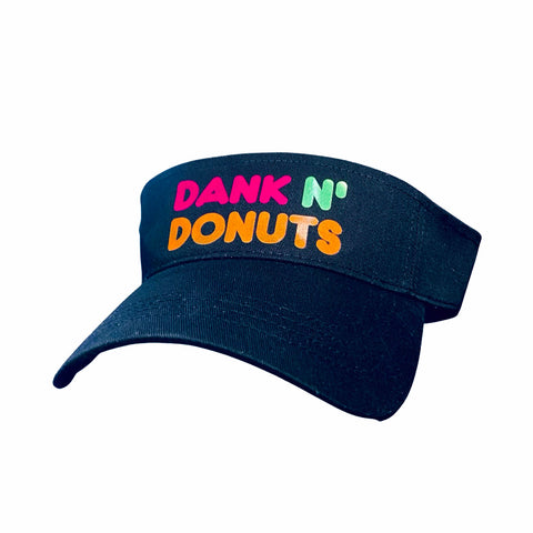 Dank N' Donuts Classic Black Visor