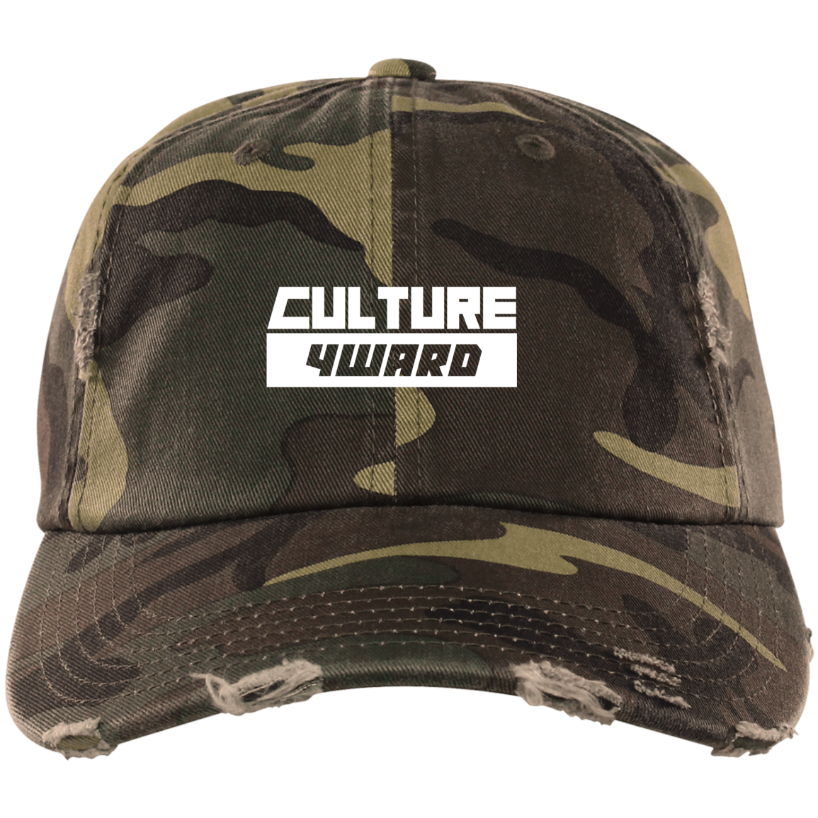 Culture 4Ward Official Distressed Dad Cap