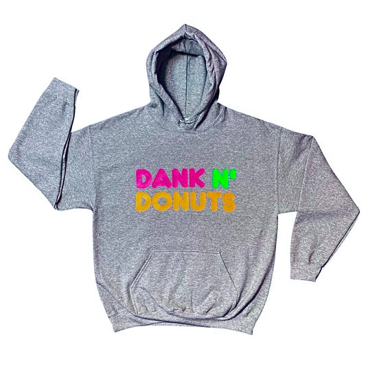 Dank N' Donuts Classic Unisex Hoodie - Gray