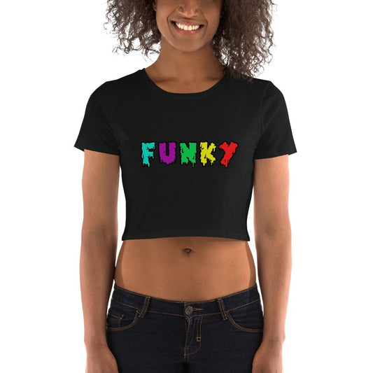 TriplePlaySqueek FUNKY Women’s Crop Tee