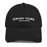 Topless Tours Distressed Dad Hat