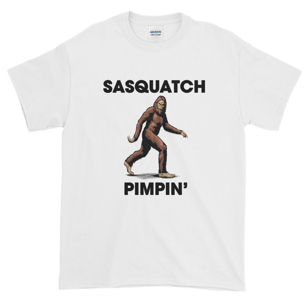 Sasquatch Pimpin' TEE - (CypherPodcast)