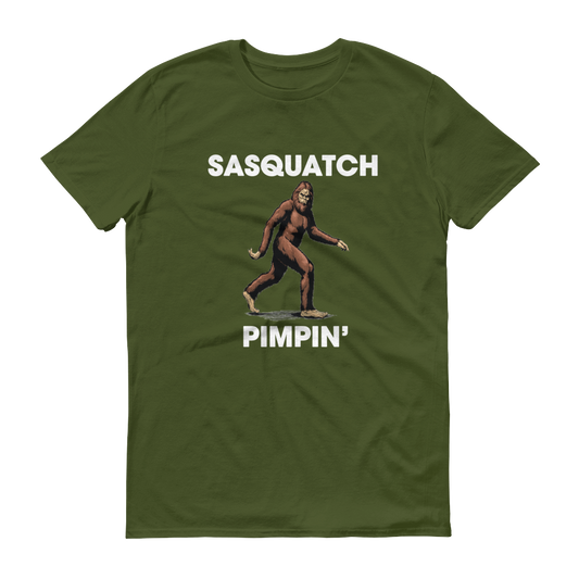 Sasquatch Pimpin' TEE - (CypherPodcast)